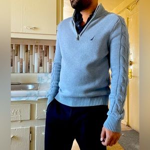 Nautica light blue sweater